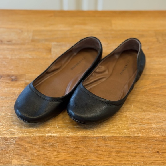 Lucky Brand Shoes - Lucky Brand Black Leather Flats